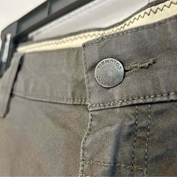 Columbia Sportswear Company Men’s 36x32 Straight Leg Green/Gray Work Cargo Pants - Picture 6 of 15